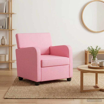 Armchair Pink Fabric