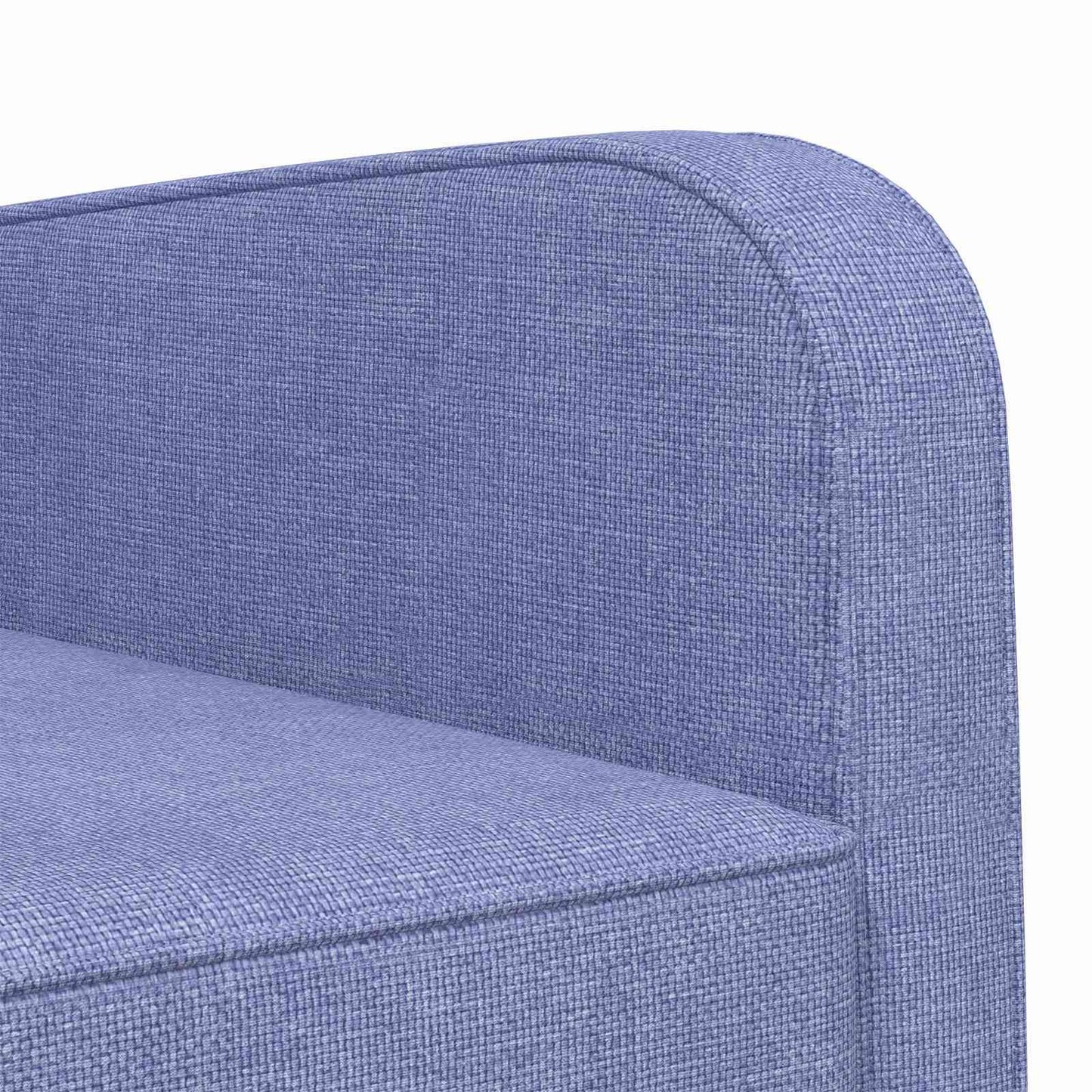 Armchair Jeans Blue Fabric