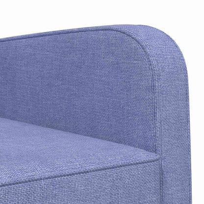 Armchair Jeans Blue Fabric