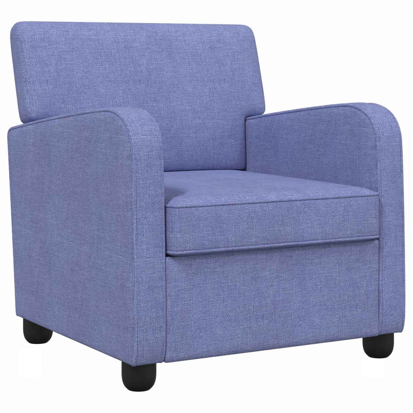 Armchair Jeans Blue Fabric