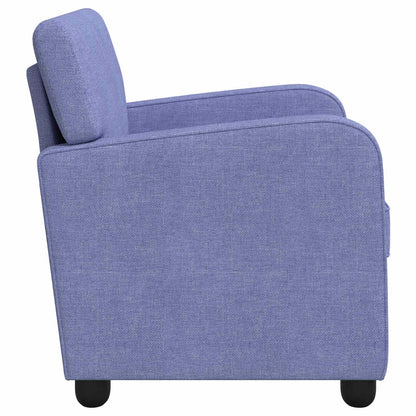 Armchair Jeans Blue Fabric