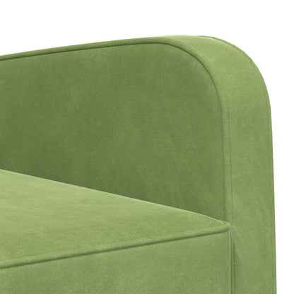 Armchair Light Green Velvet