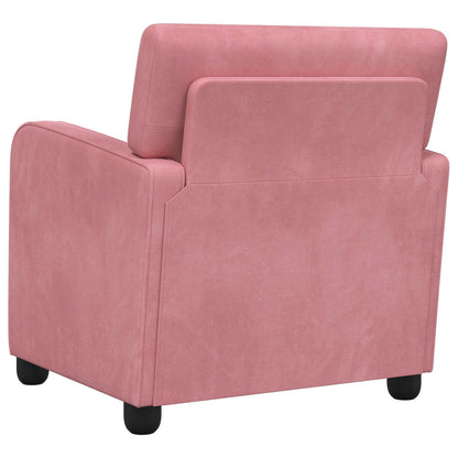 Armchair Pink Velvet