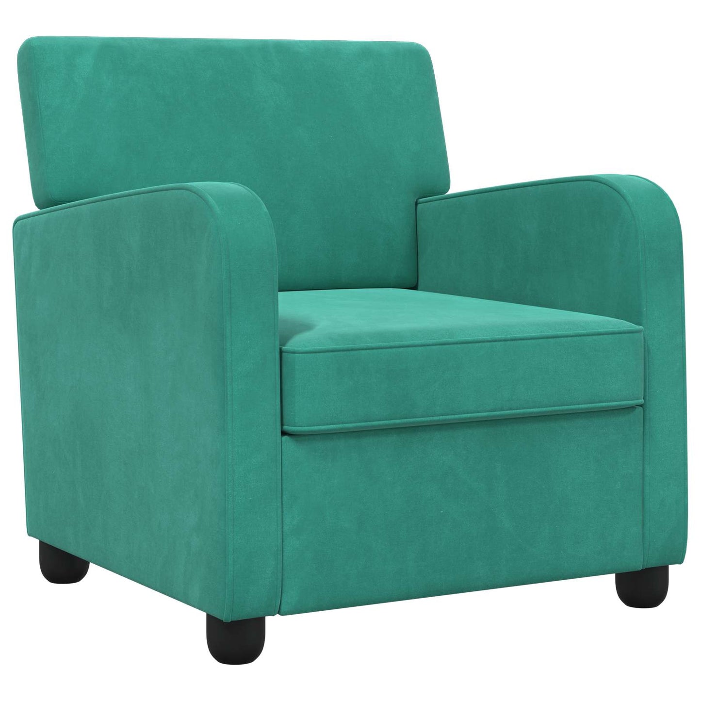 Armchair Turquoise Velvet