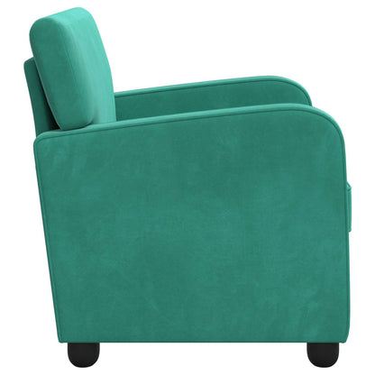 Armchair Turquoise Velvet