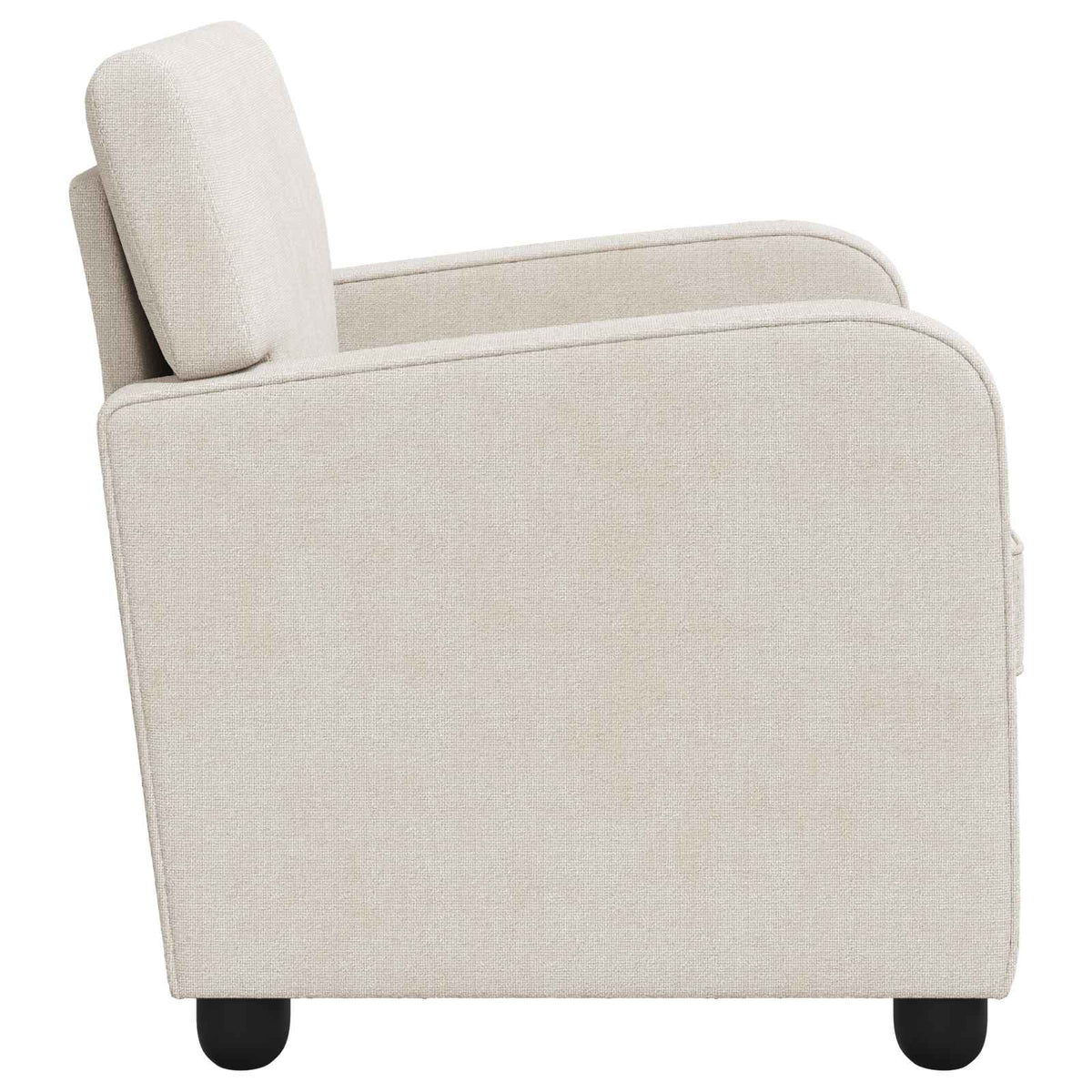 Armchair Cream Chenille