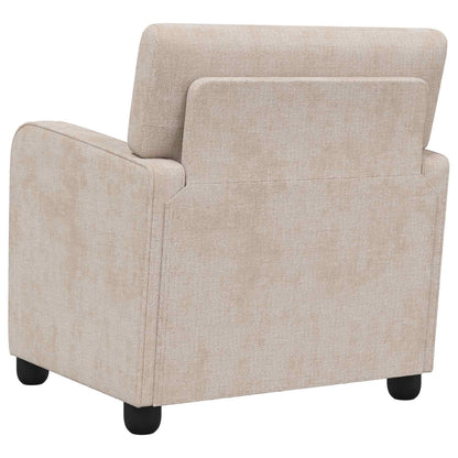 Armchair Beige Chenille