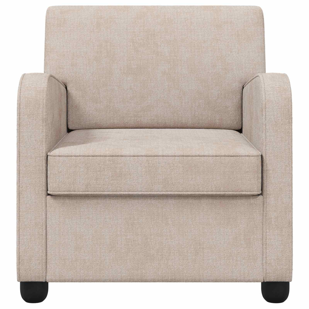 Armchair Beige Chenille
