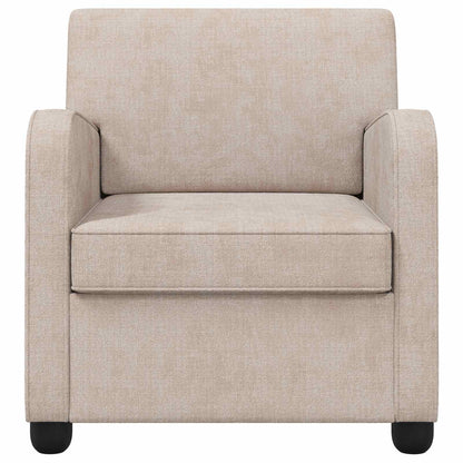 Armchair Beige Chenille