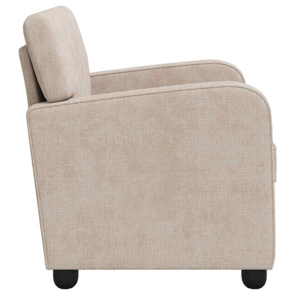 Armchair Beige Chenille