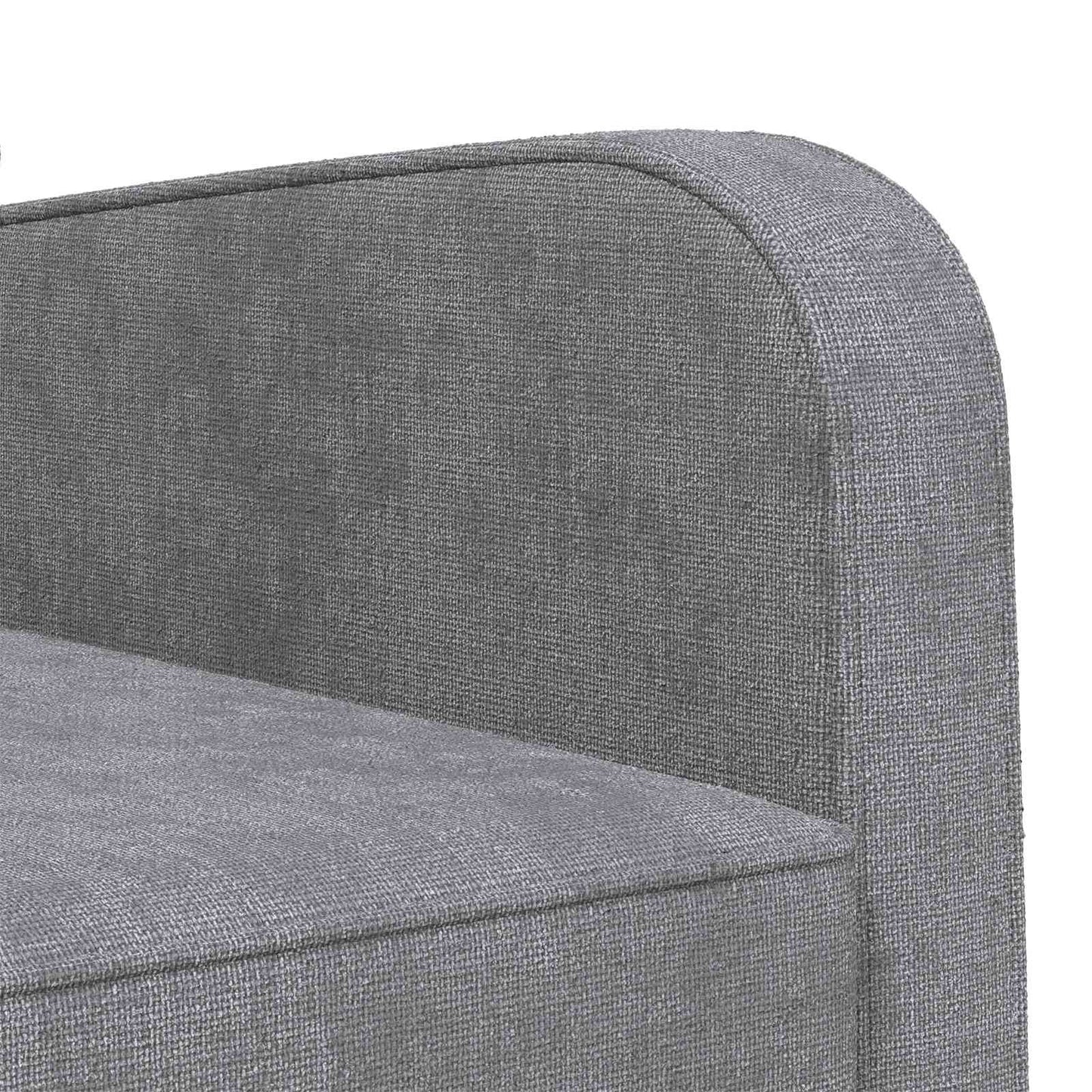 Armchair Light Grey Chenille