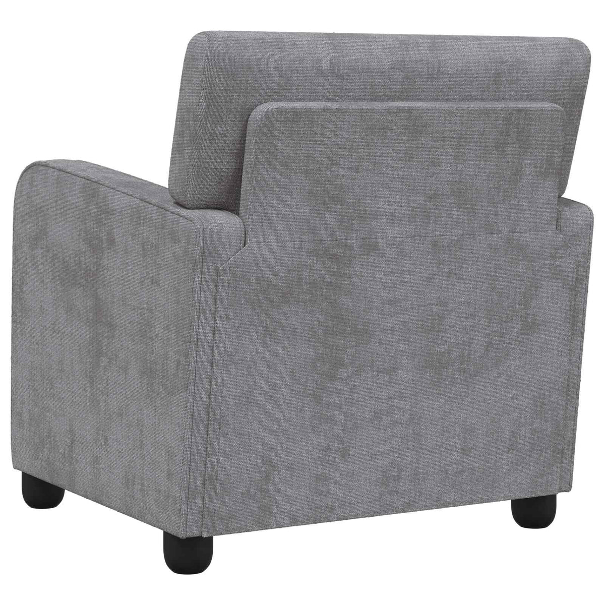 Armchair Light Grey Chenille