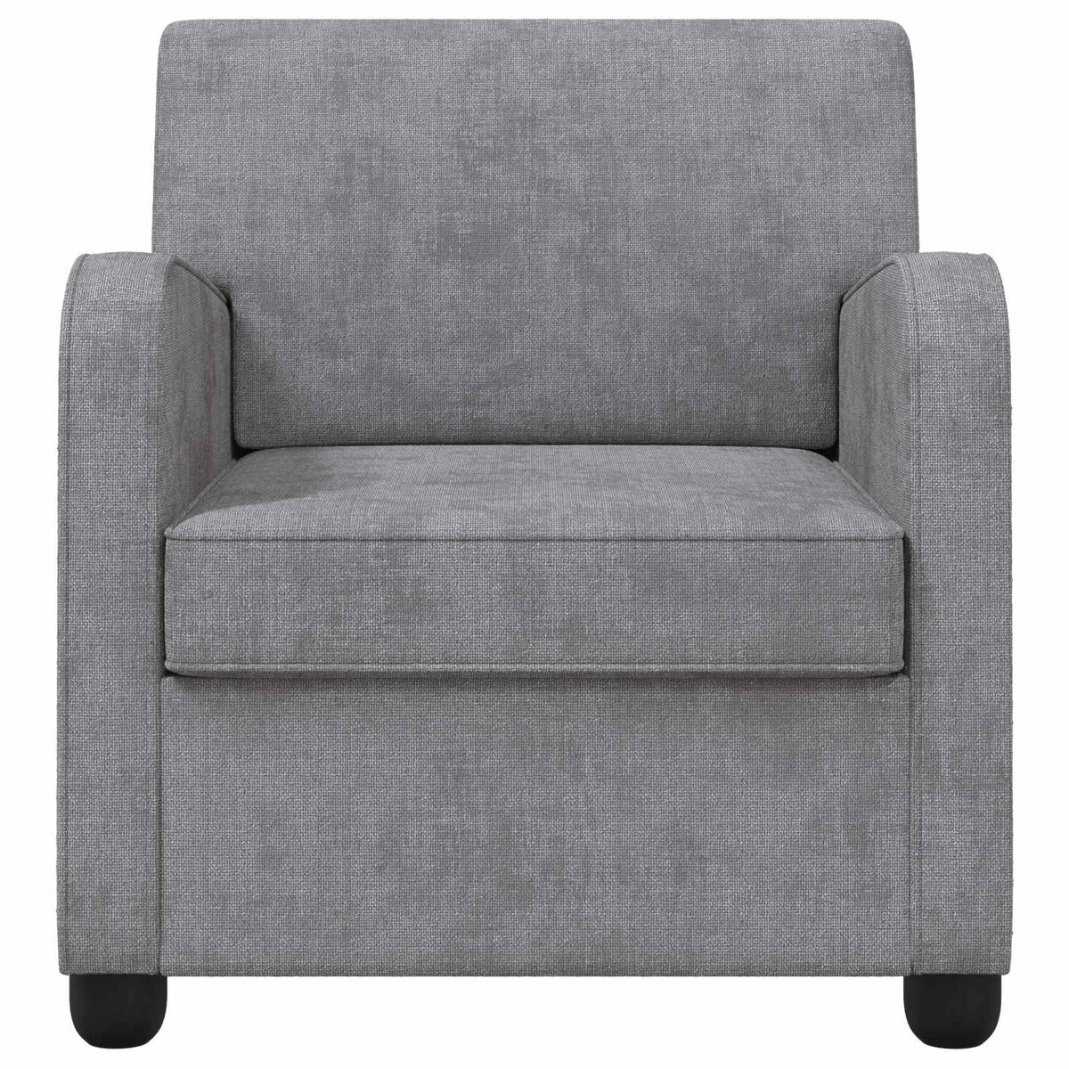 Armchair Light Grey Chenille