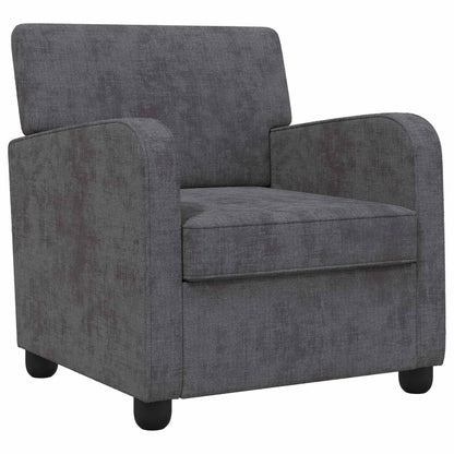 Armchair Dark Grey Chenille