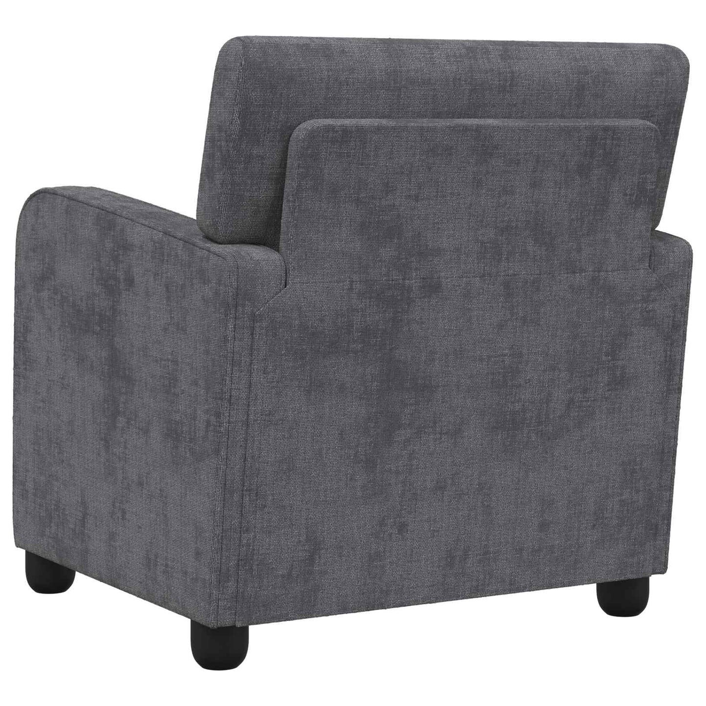Armchair Dark Grey Chenille