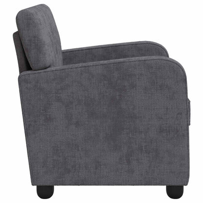 Armchair Dark Grey Chenille