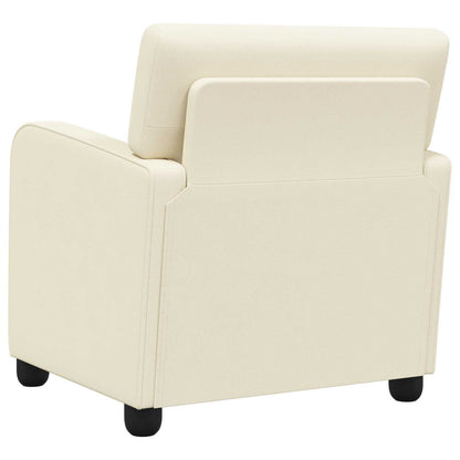 Armchair Cream Velvet