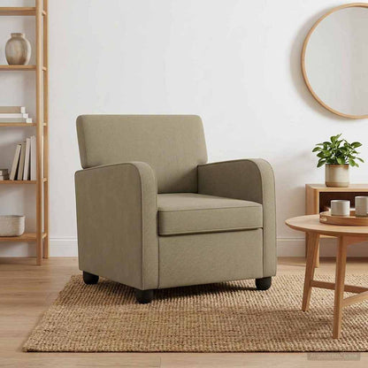 Armchair Khaki Velvet