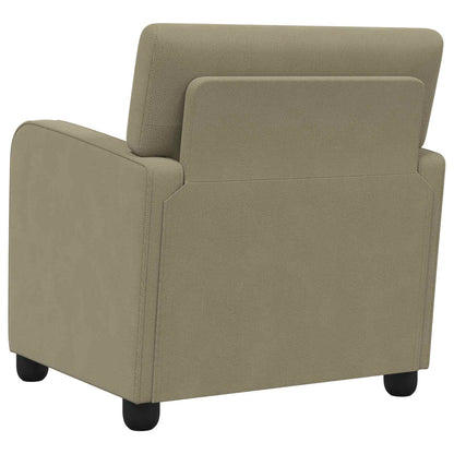 Armchair Khaki Velvet