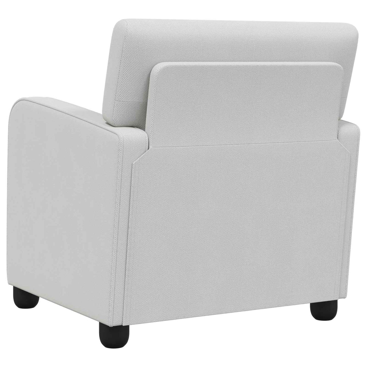 Armchair Light Grey Velvet