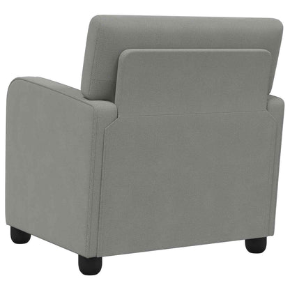 Armchair Dark Grey Velvet