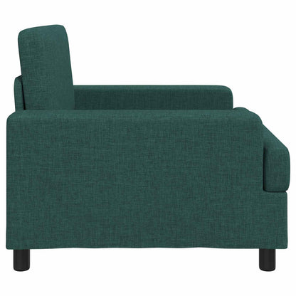 Armchair Dark Green Fabric