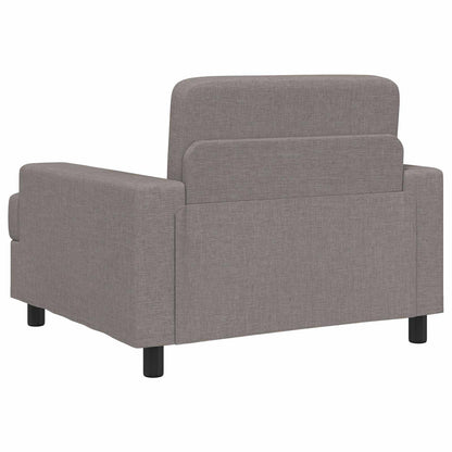Armchair Taupe Fabric