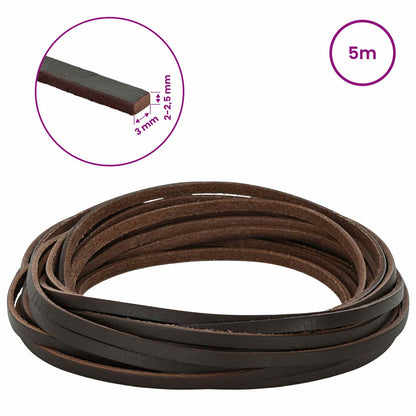 Leather Strap 1 Dark Brown 500 x 0.3 cm Leather