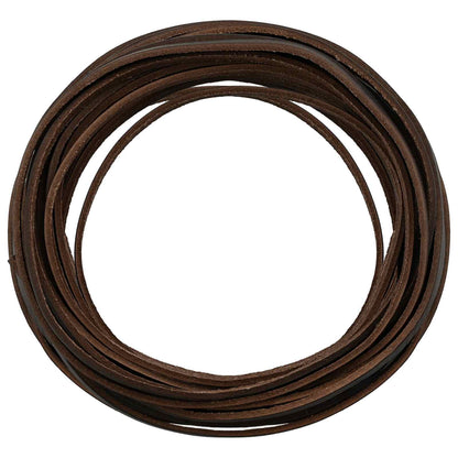 Leather Strap 1 Dark Brown 200 x 0.4 cm Leather