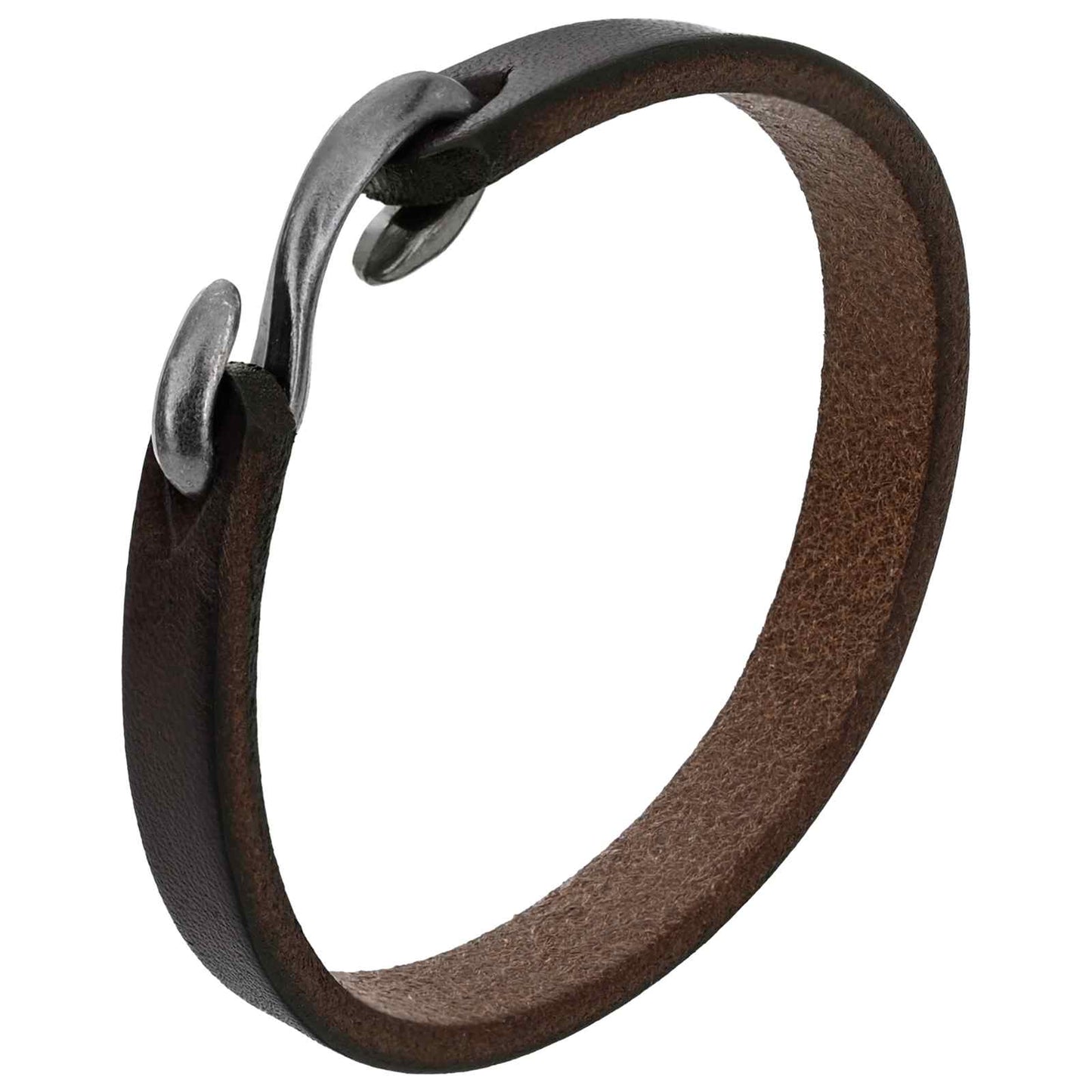 Leather Strap 1 Dark Brown 200 x 0.5 cm Leather