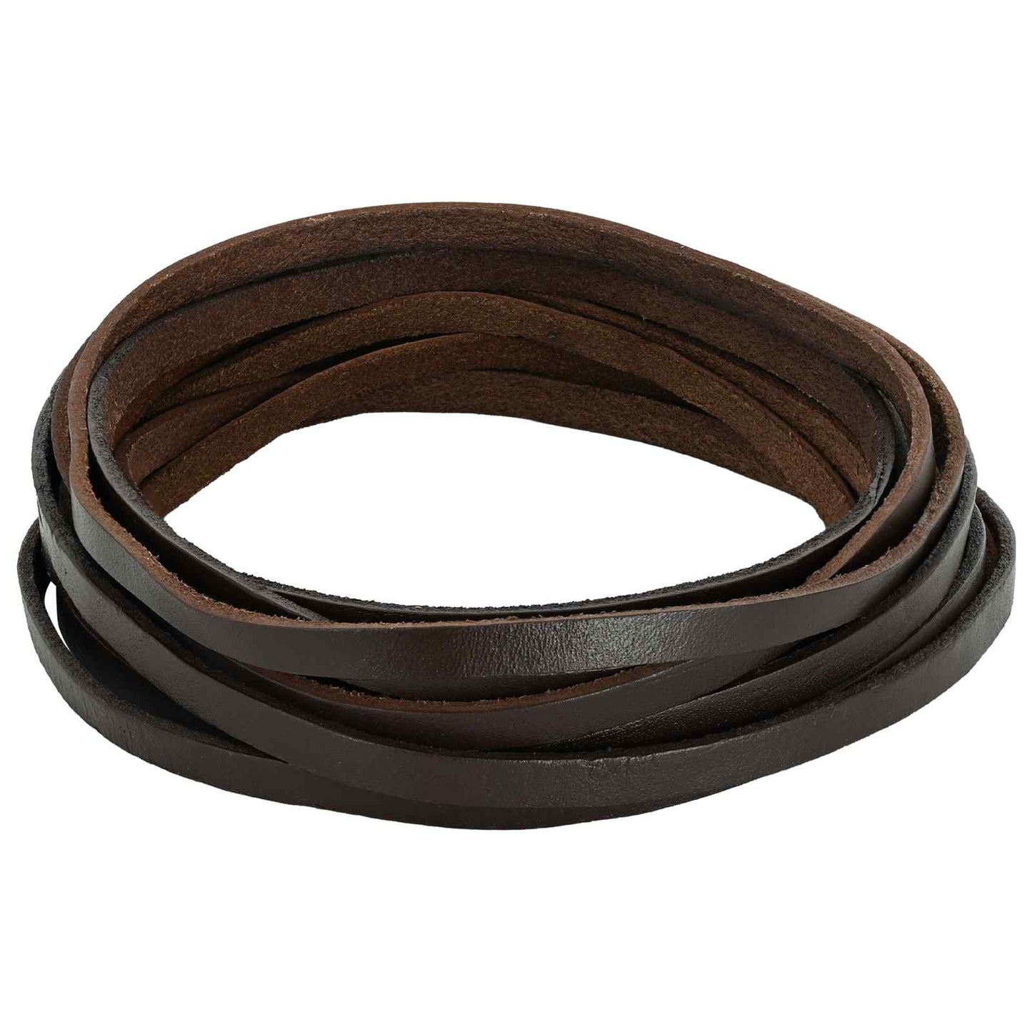 Leather Strap 1 Dark Brown 200 x 0.8 cm Leather