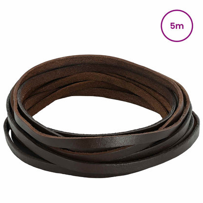 Leather Strap 1 Dark Brown 500 x 0.8 cm Leather