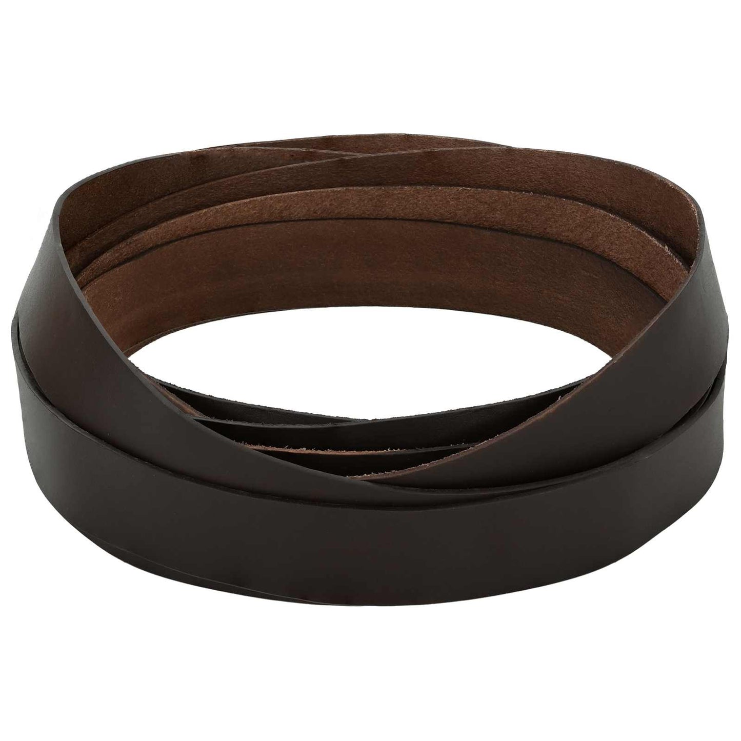 Leather Strap 1 Dark Brown 500 x 2.5 cm Leather