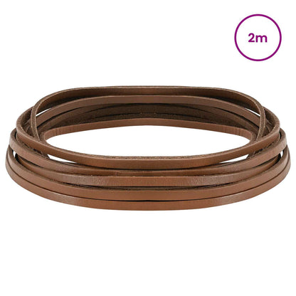 Leather Strap 1 Brown 200 x 0.3 cm Leather