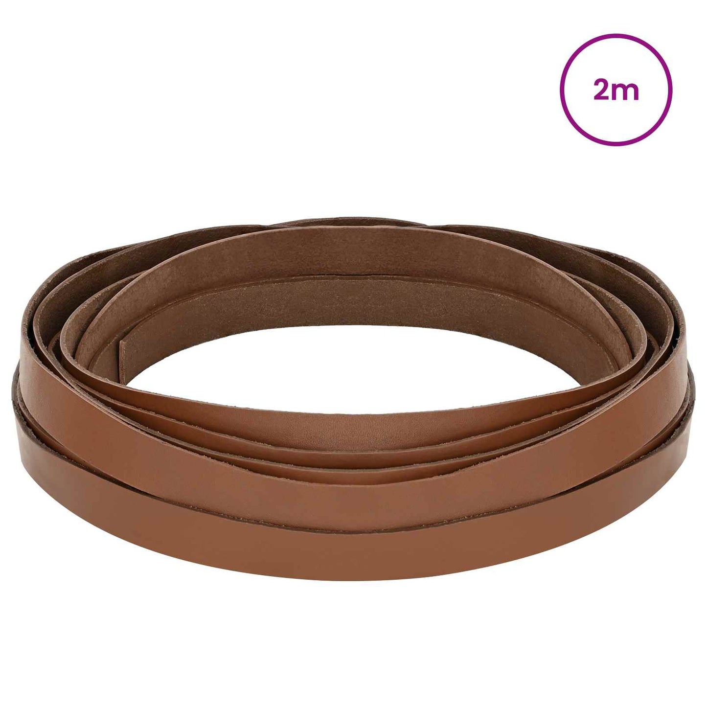 Leather Strap 1 Brown 200 x 1.5 cm Leather