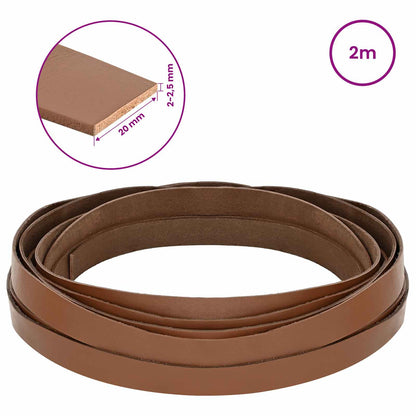 Leather Strap 1 Brown 200 x 2 cm Leather