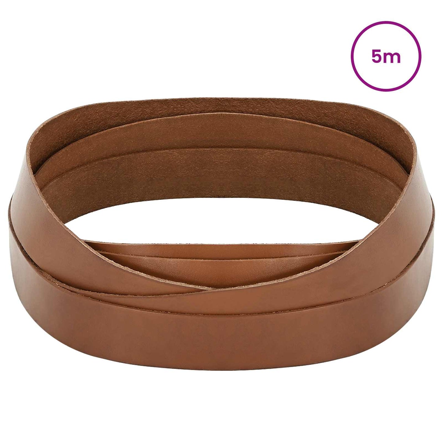 Leather Strap 1 Brown 500 x 3 cm Leather