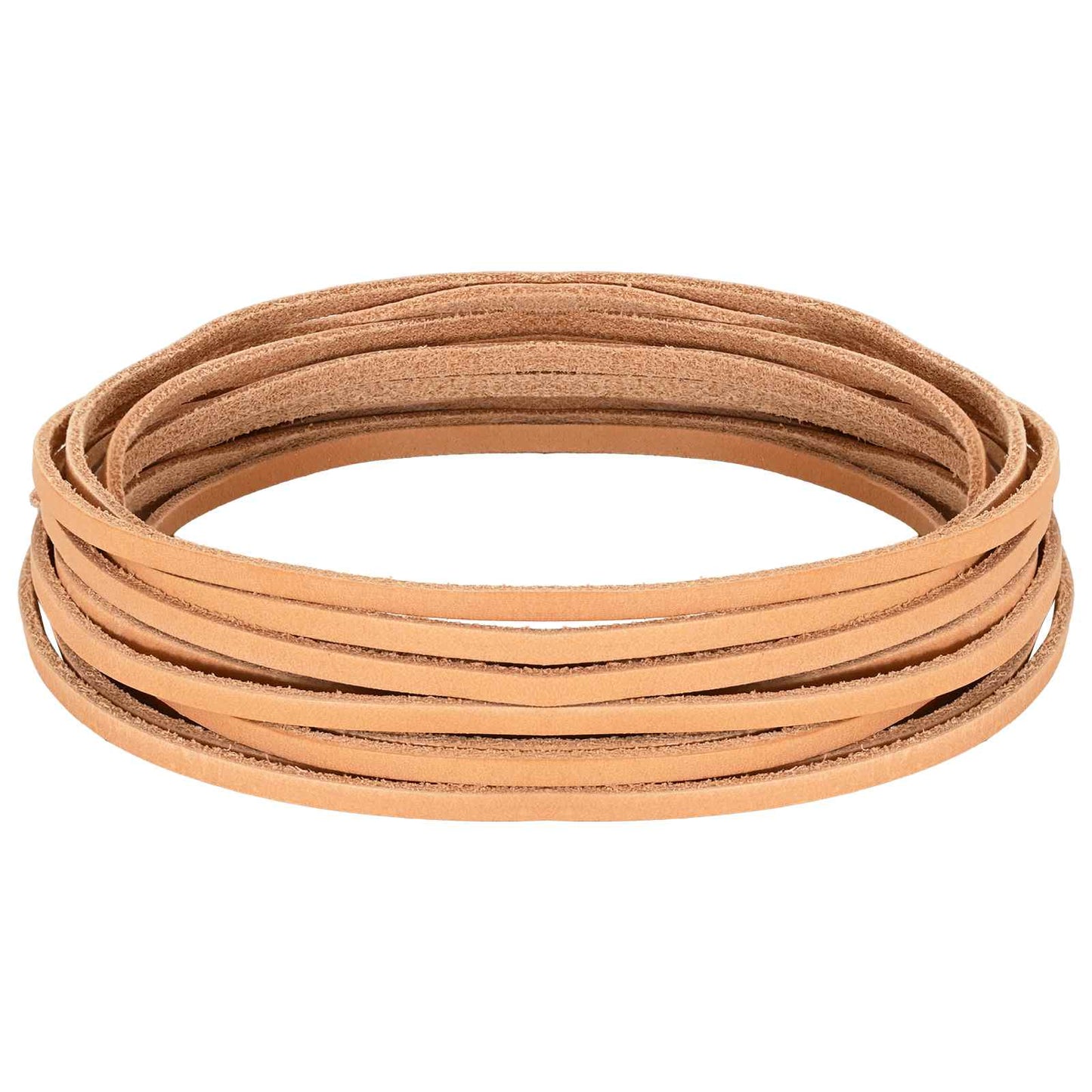 Leather Strap 1 Light Brown 200 x 0.3 cm Leather