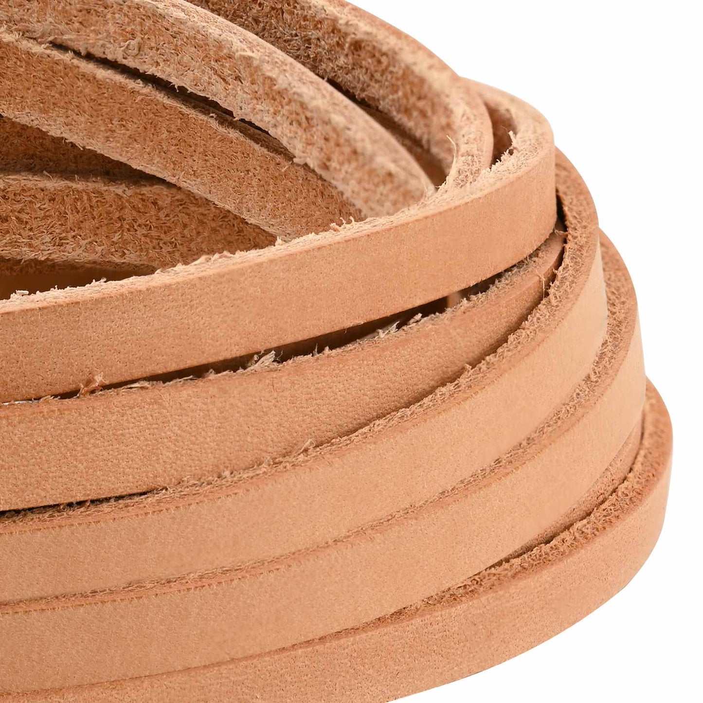 Leather Strap 1 Light Brown 200 x 0.8 cm Leather