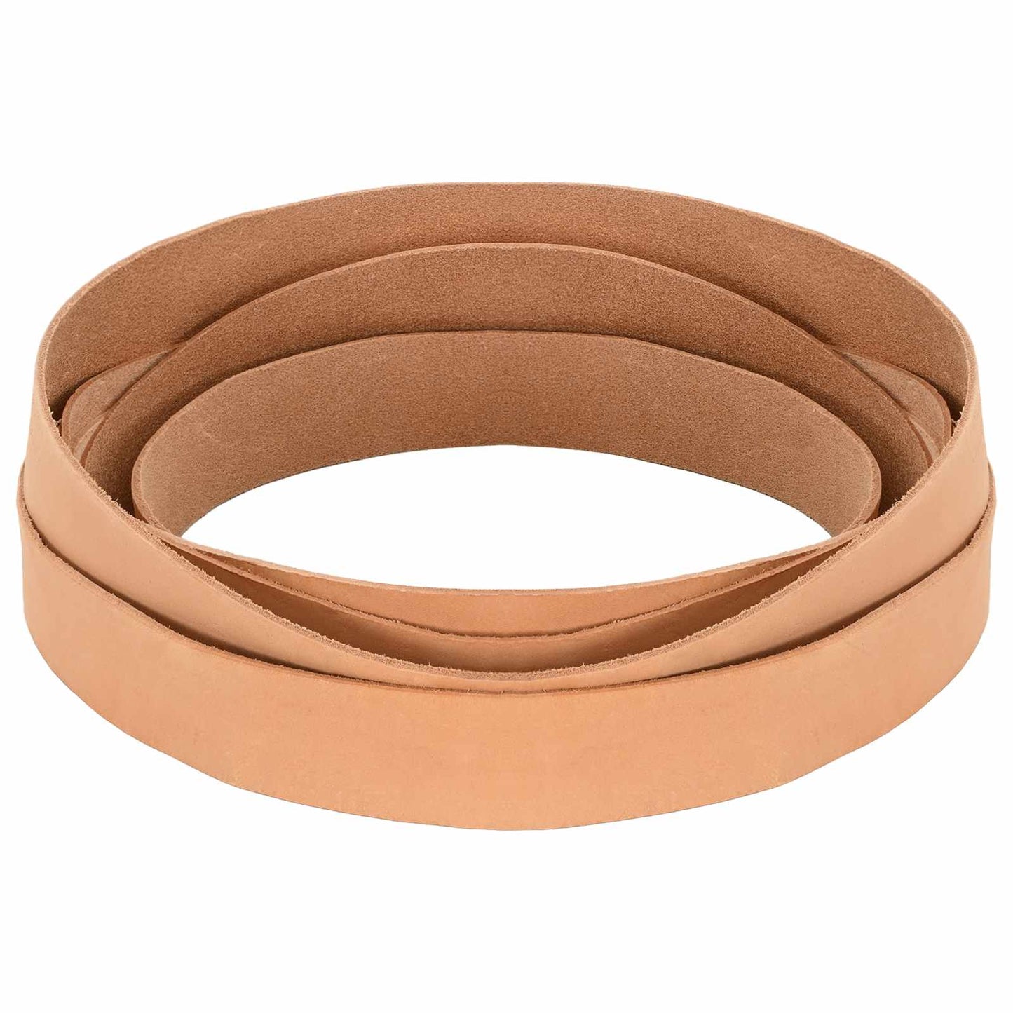 Leather Strap 1 Light Brown 200 x 3 cm Leather