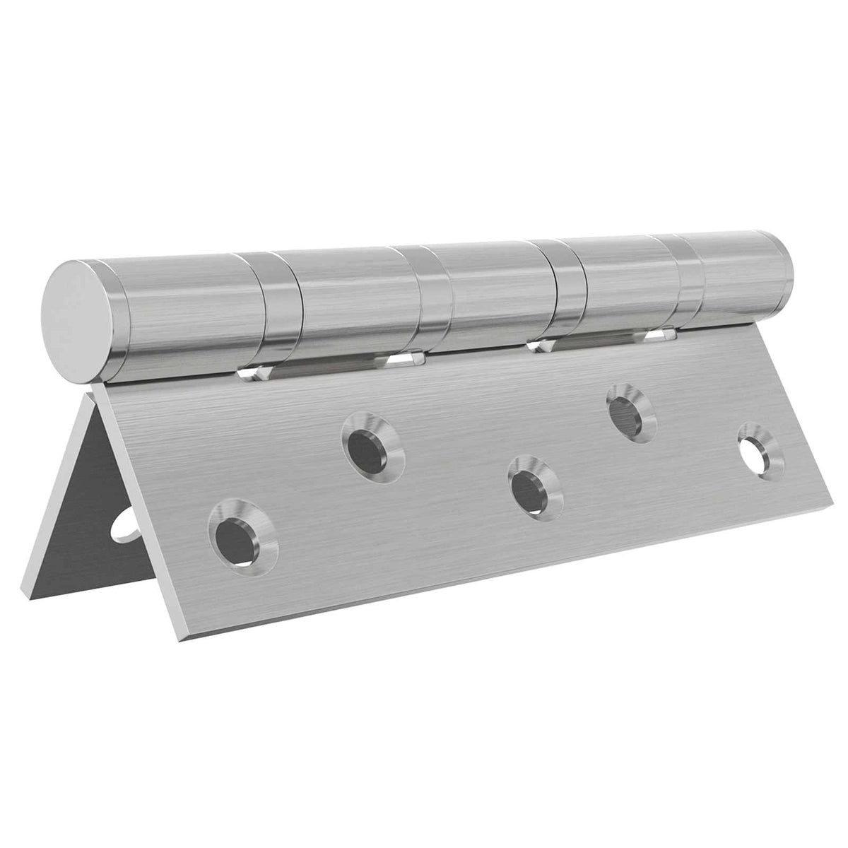 Hinge 4 pcs 125 x 75 x 13 mm Silver Steel