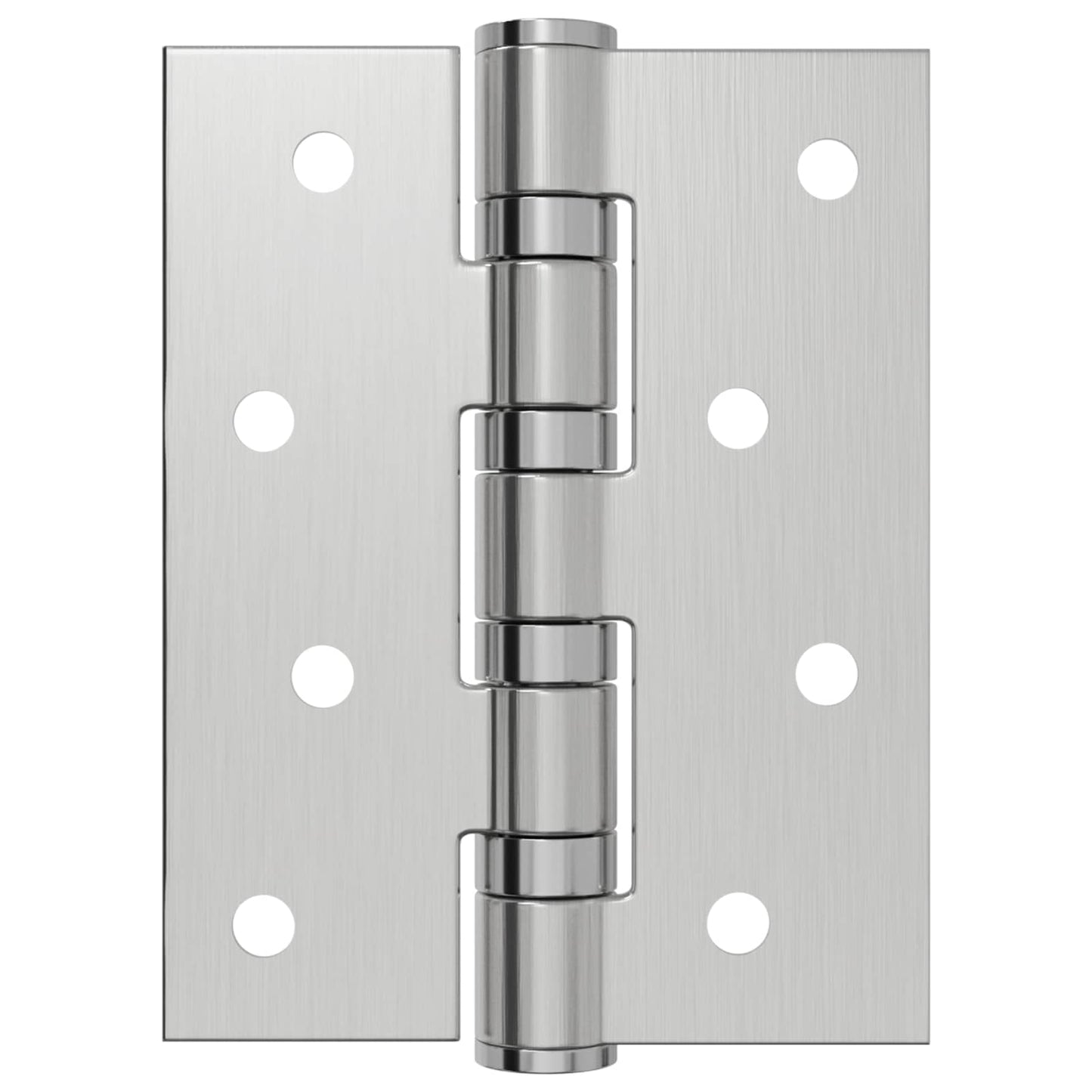 Hinge 8 pcs 100 x 78 x 13 mm Silver Steel