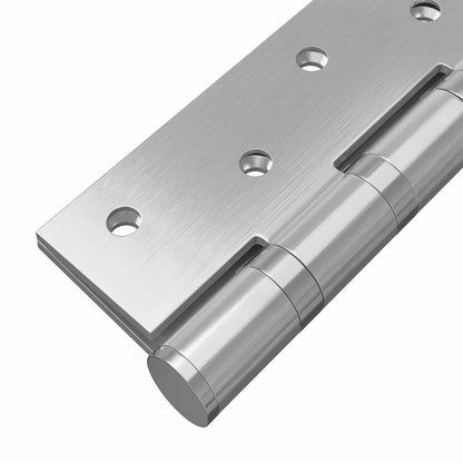 Hinge 8 pcs 125 x 75 x 13 mm Silver Steel