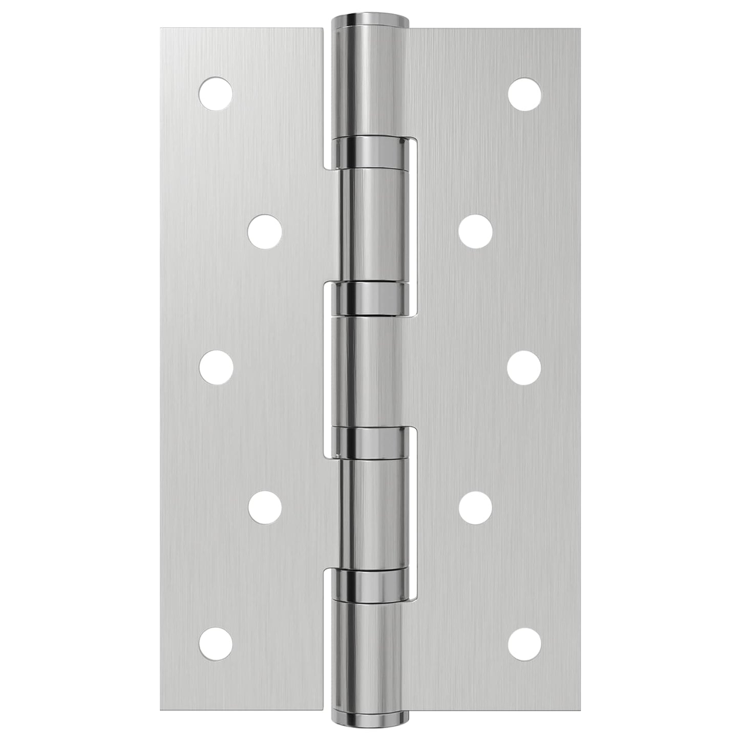Hinge 8 pcs 125 x 75 x 13 mm Silver Steel