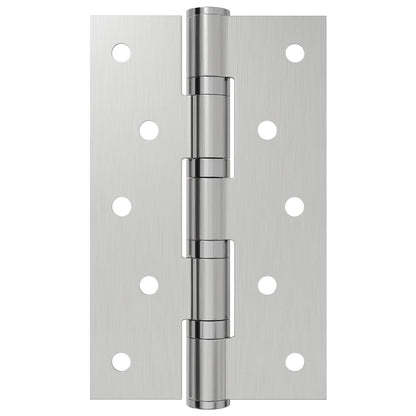 Hinge 8 pcs 125 x 75 x 13 mm Silver Steel