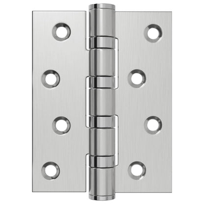 Hinge 16 pcs 100 x 78 x 13 mm Silver Steel