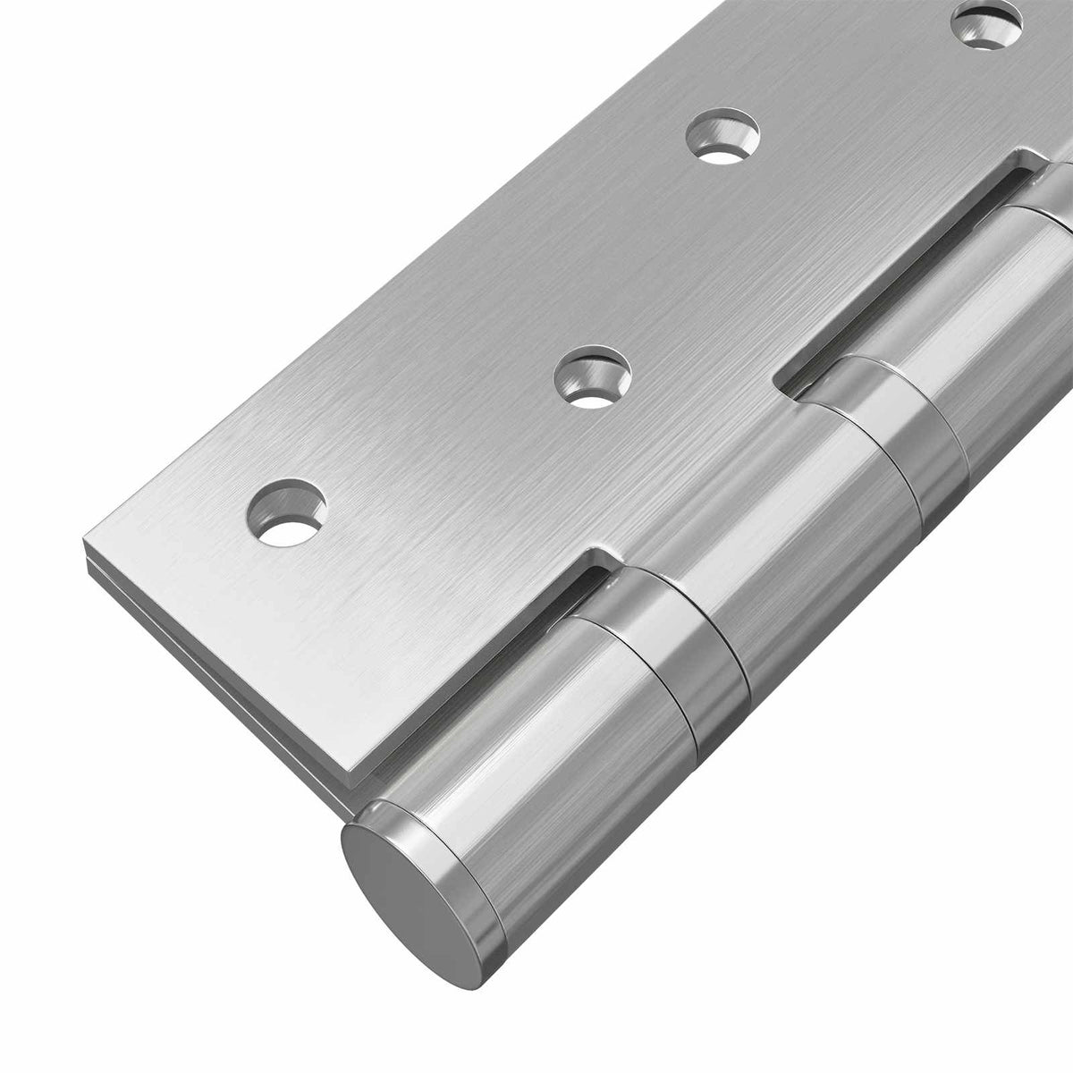 Hinge 16 pcs 125 x 75 x 13 mm Silver Steel