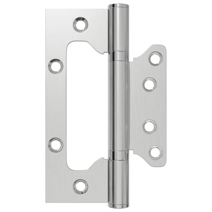 Hinge 4 pcs 125 x 78 x 13 mm Silver Steel