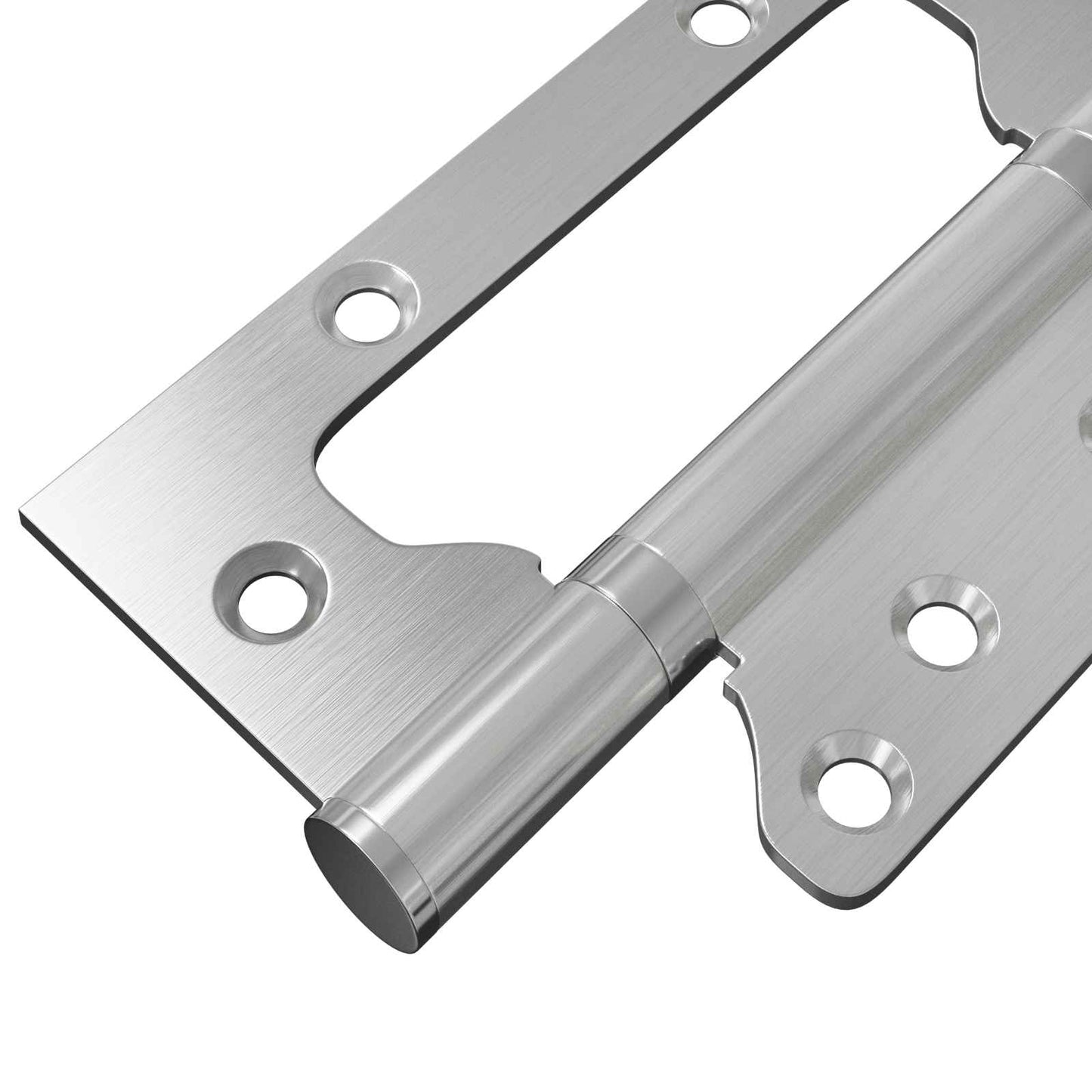Hinge 16 pcs 125 x 78 x 13 mm Silver Steel