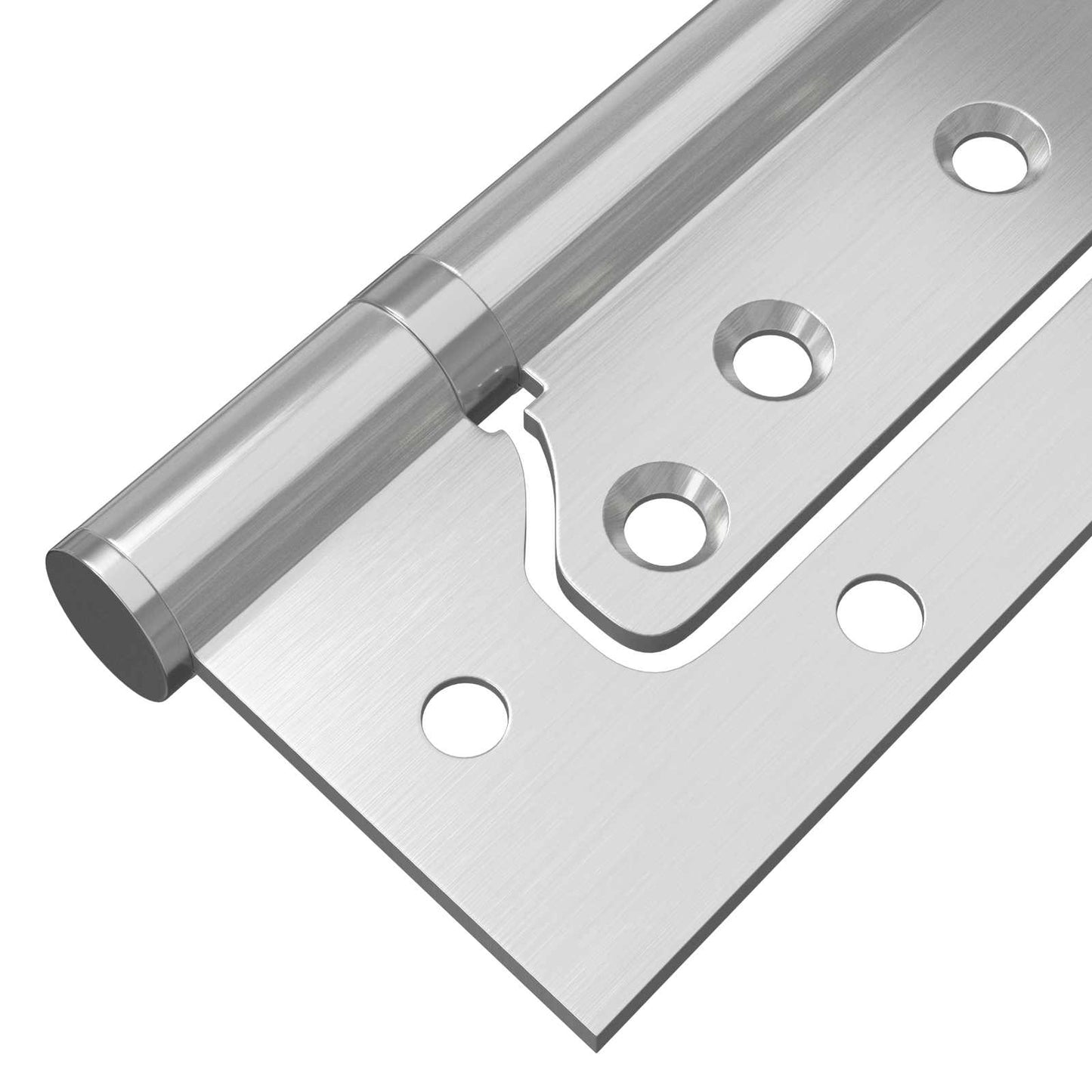 Hinge 16 pcs 125 x 78 x 13 mm Silver Steel